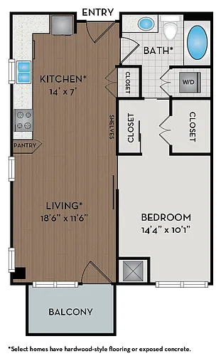 Floor plan A51