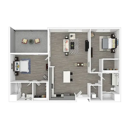 Floor plan 2X2