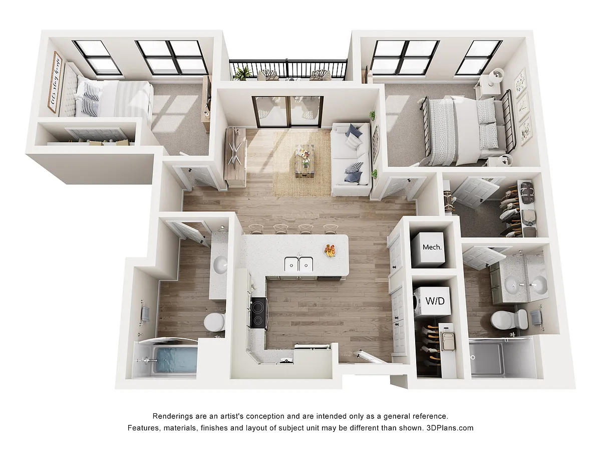 Floor plan D1