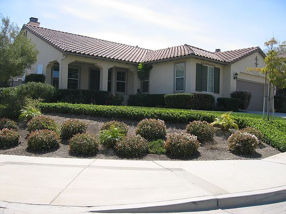 Large front yard