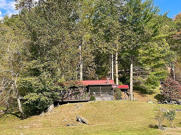 House view from the river
