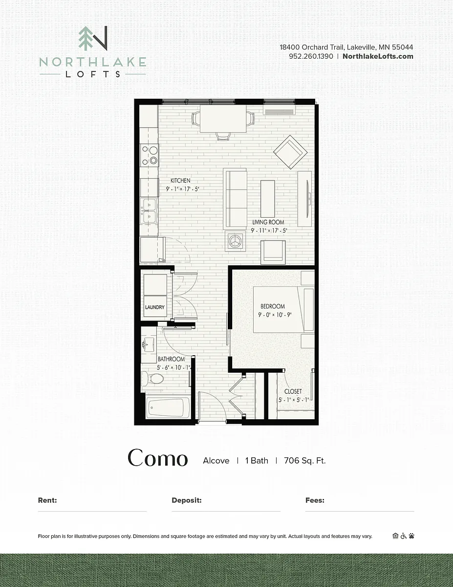 Floor plan Como