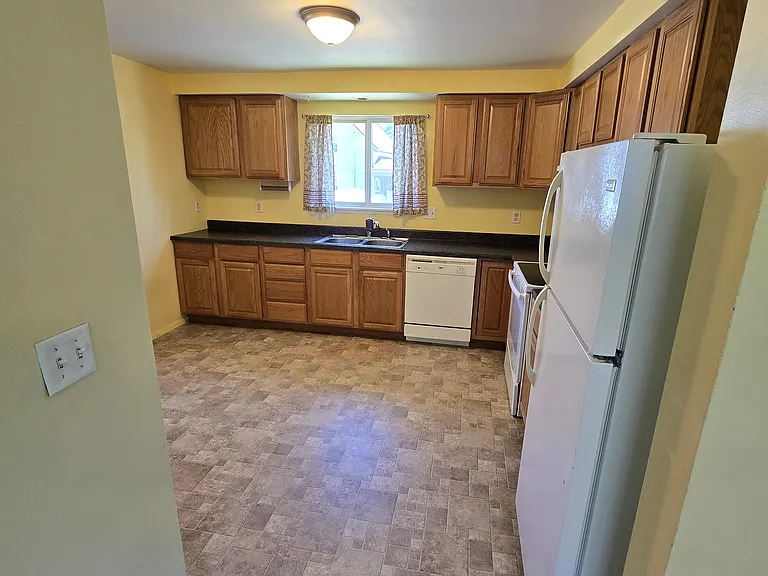 Kitchen entrance off of living room