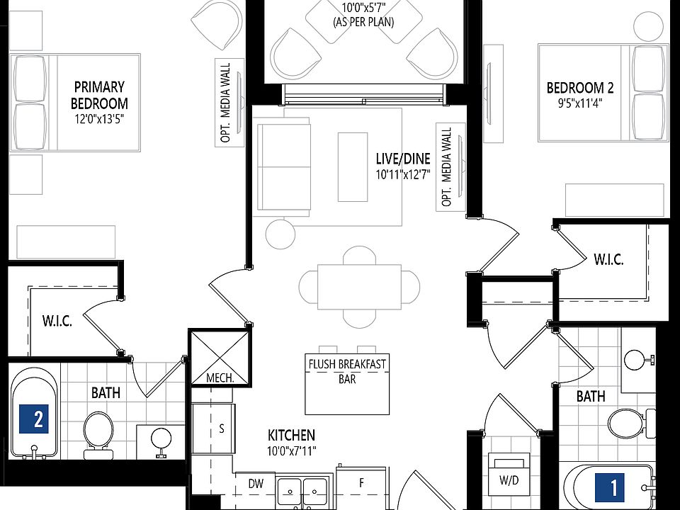 NPC1 - 2 Bedroom