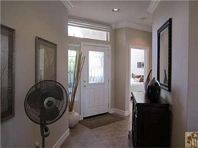 Entry with Leaded Glass Insert