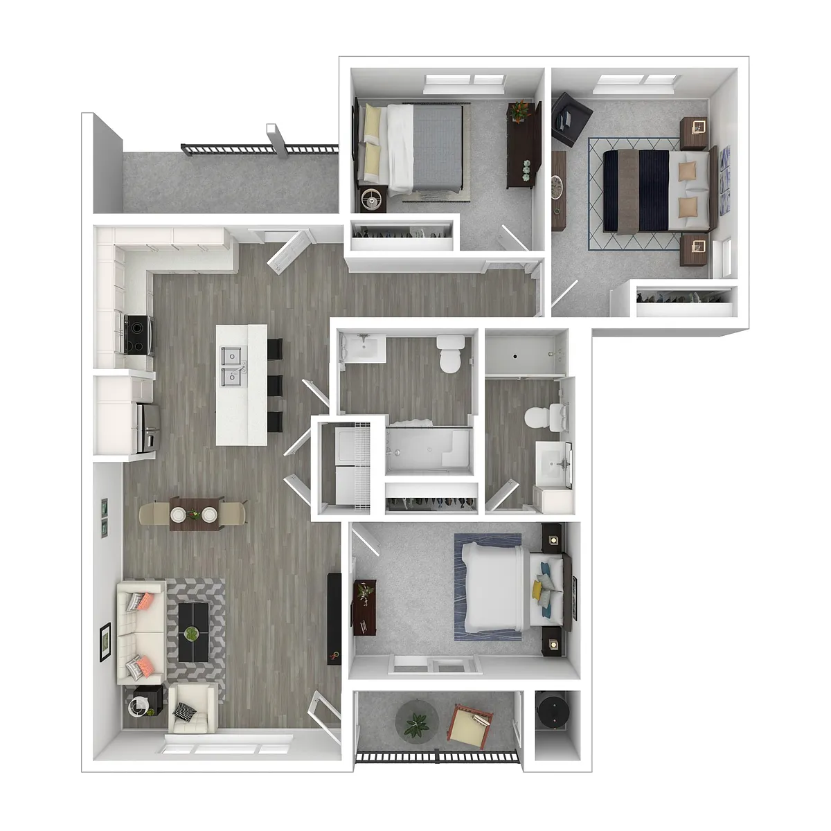 Floor plan 3A
