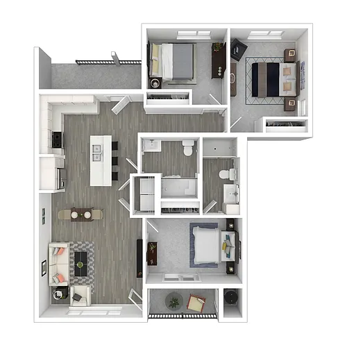 Floor plan 3A