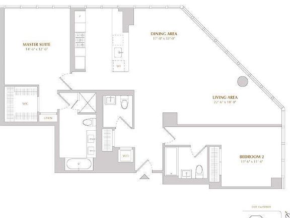 2nd image of 160 Madison Ave APT 35B