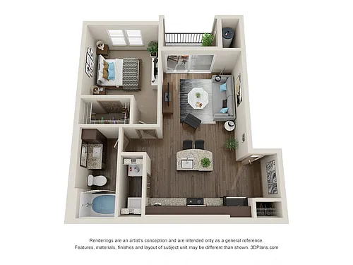 Floor plan The Buchanon (Includes a Carport or Garage)