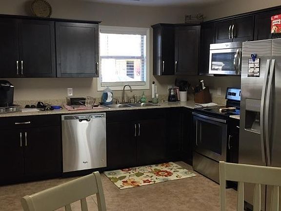 Check out the luxury kitchen with new stainless appliances