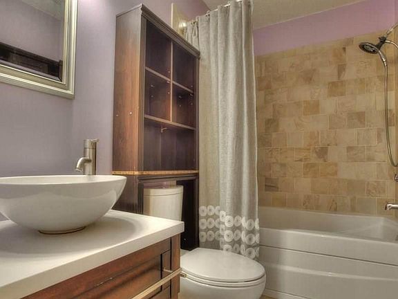 Modern bathroom with jacuzzi whirlpool tub