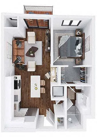 Floor plan I