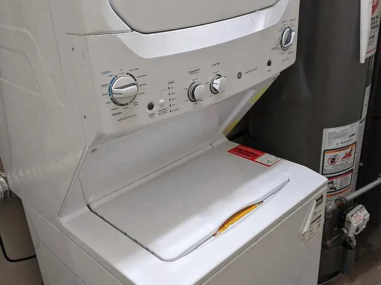 Washer/Dryer; Hot Water Heater