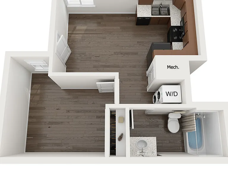 A1UF 1 Bedroom A1UF 1 Bedroom