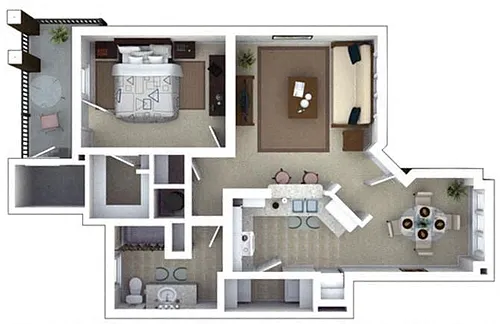 Floor plan Sandburg