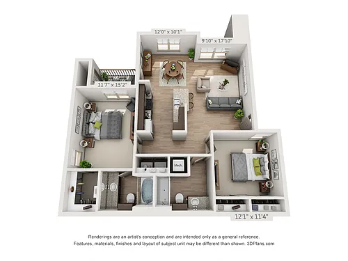 Floor plan Claiborne