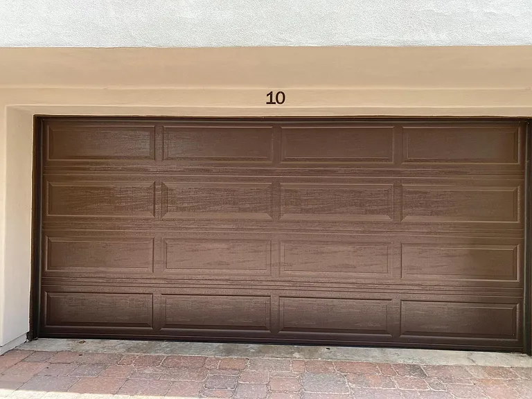 2 car garage on the ground floor. Has an EV charger.