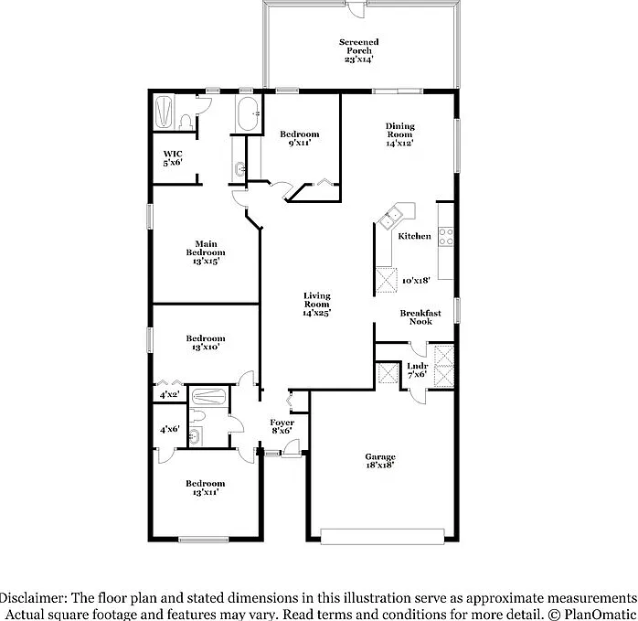 4 bed, 2.0 bath, 1874 sqft, $2,830 — Photo 2