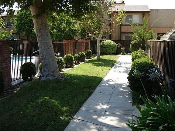 Clean lush walk ways