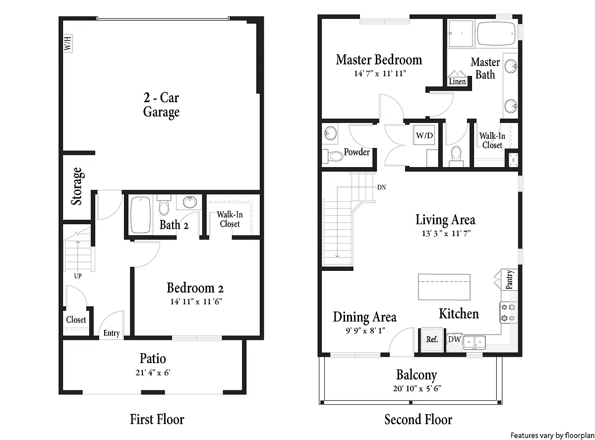 Floor plan B6HP