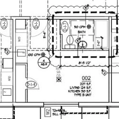 Floor plan South Base Street Level