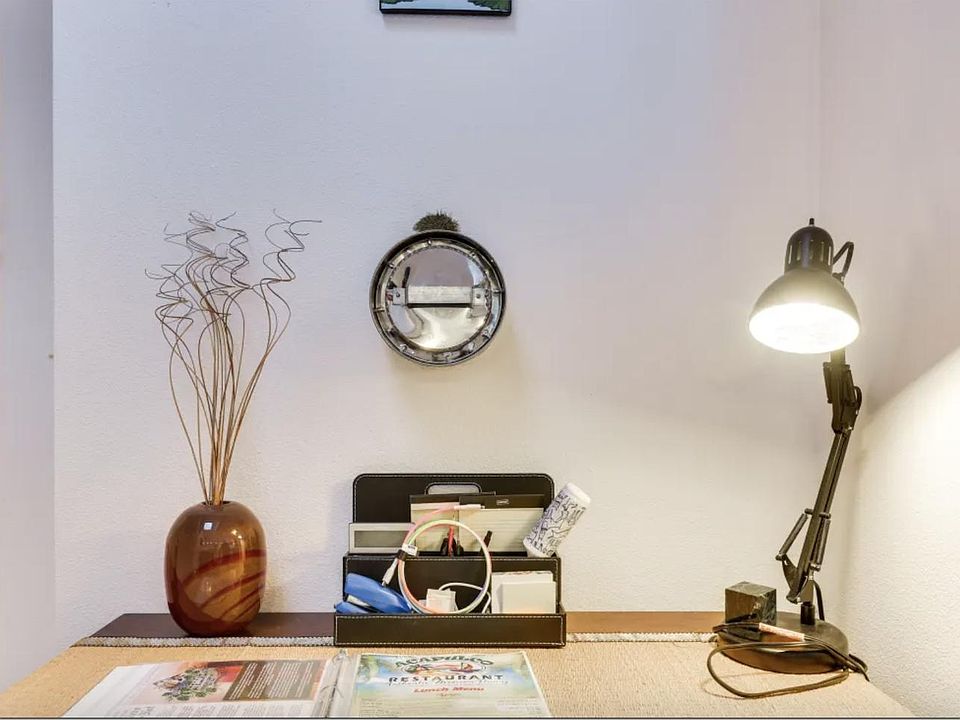 Little Office Desk

Decor/sheets/furniture will differ from photos but will have either equal or greater quality