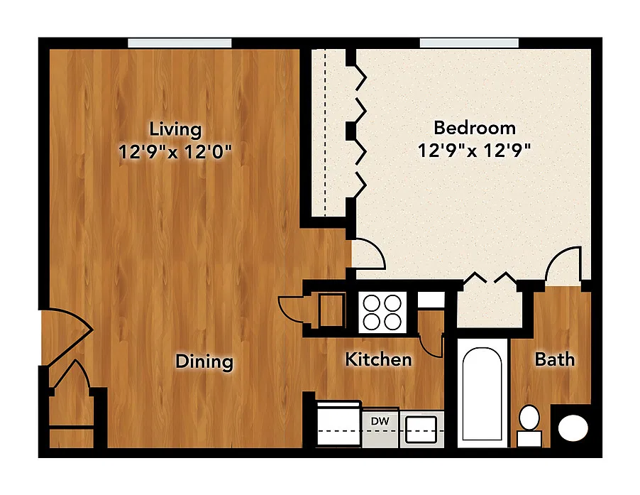 Floor plan A1