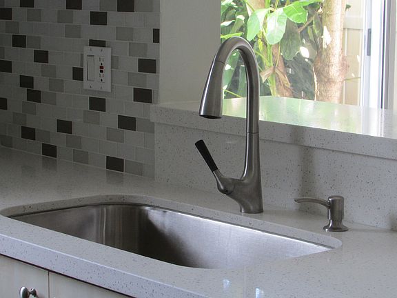 brand new quartz countertop