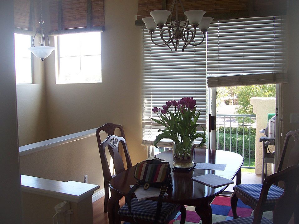 Dining Area with patio view