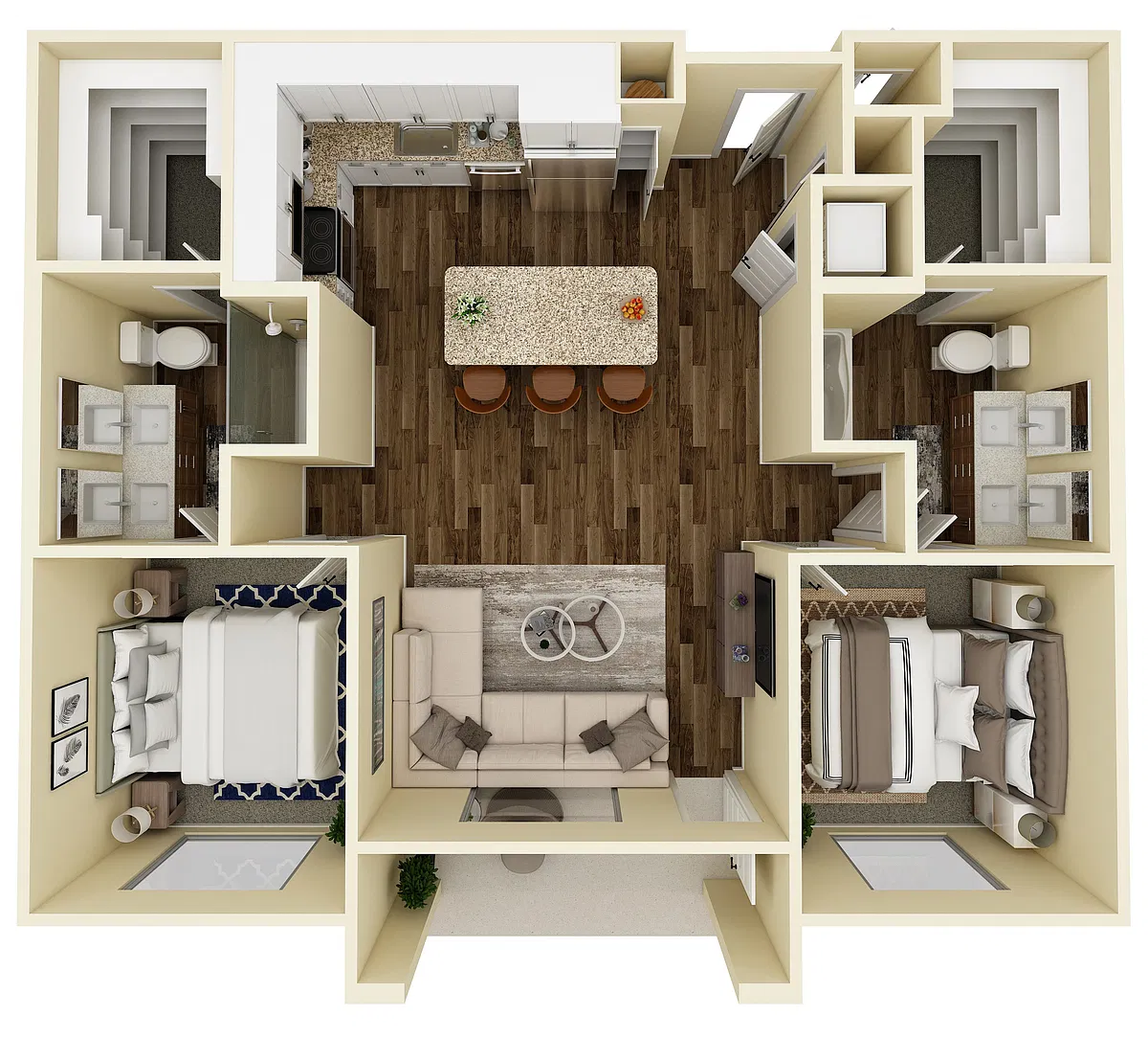 Floor plan B1