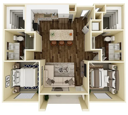 Floor plan B1