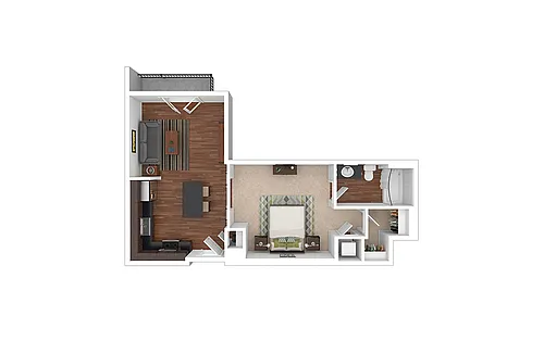 Floor plan The Belle Meade