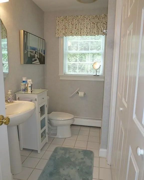 first floor bath and laundry