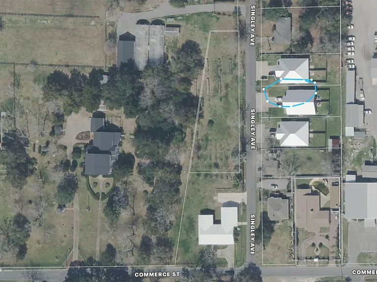 Serene, low traffic area overlooking private estate.