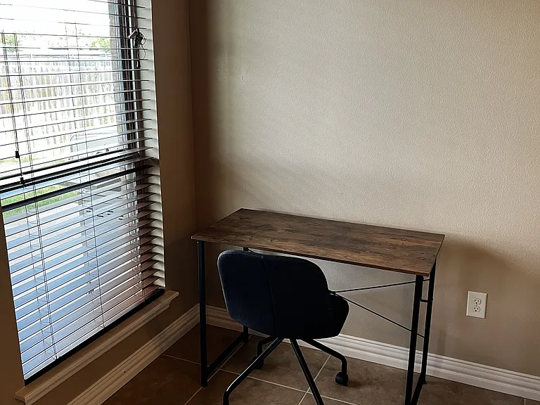 designated work space in living area