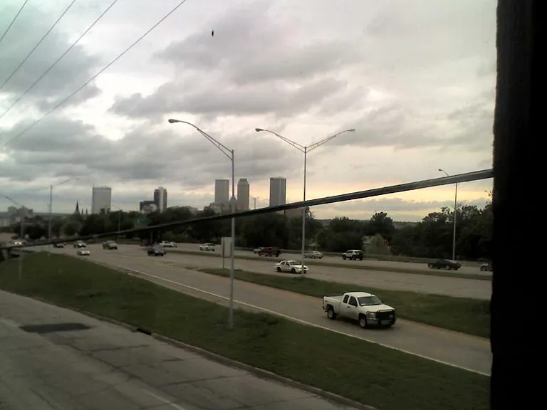 View of Downtown from Sunporch