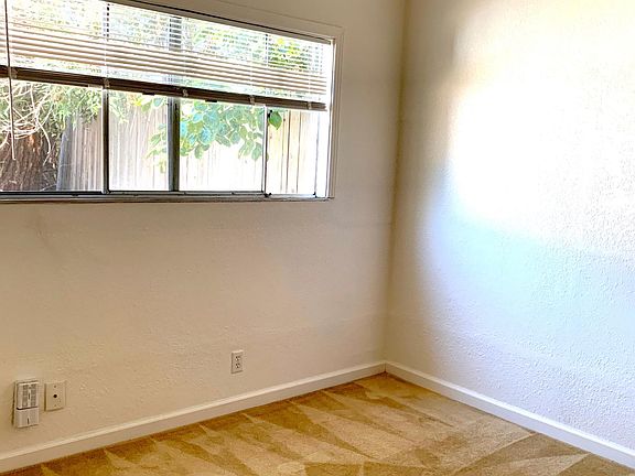 Bedroom with NEW ceiling fan and light