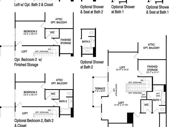 Second Floor Options