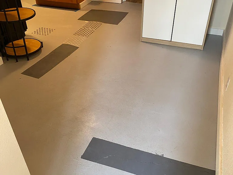 Area as you enter the unit