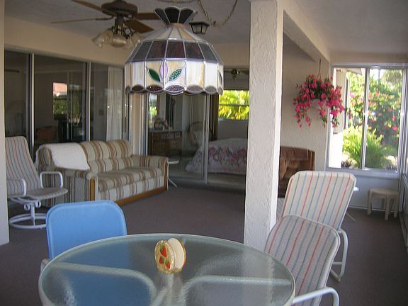 Enclosed large lanai