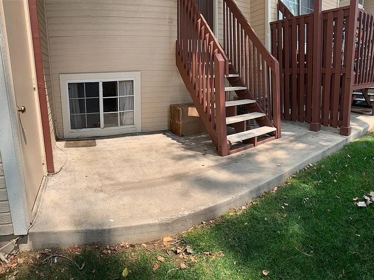 Back patio