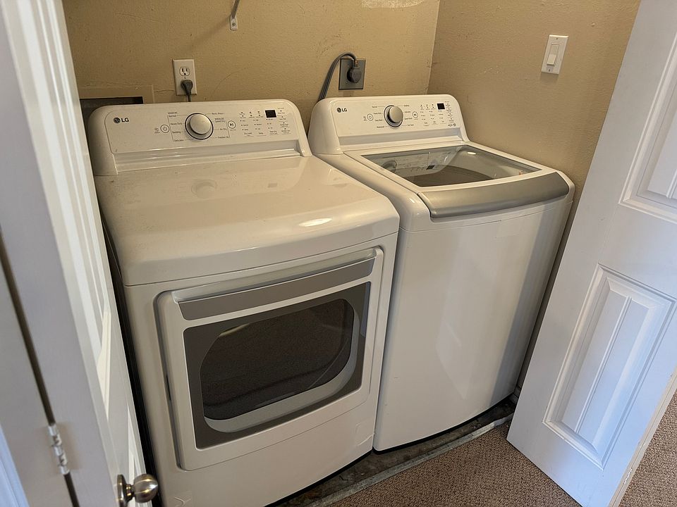 in unit, washer and dryer