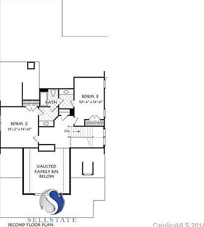 Bonus can be included at this stage replacing vaulted Family room