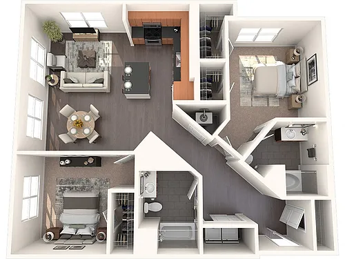 Floor plan B2E