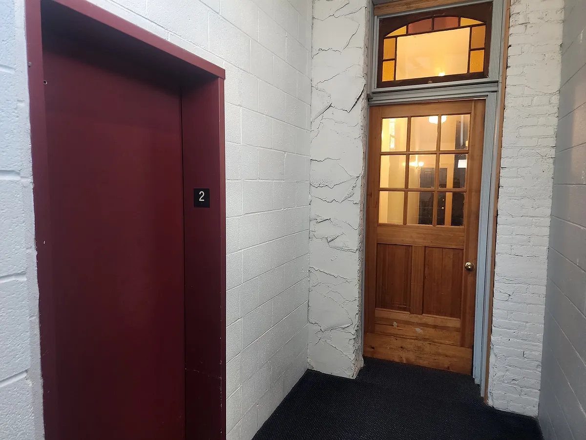 Elevator available for all units. - 115 E Main St