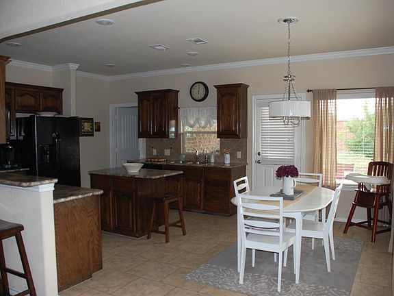 Kitchen and dining area