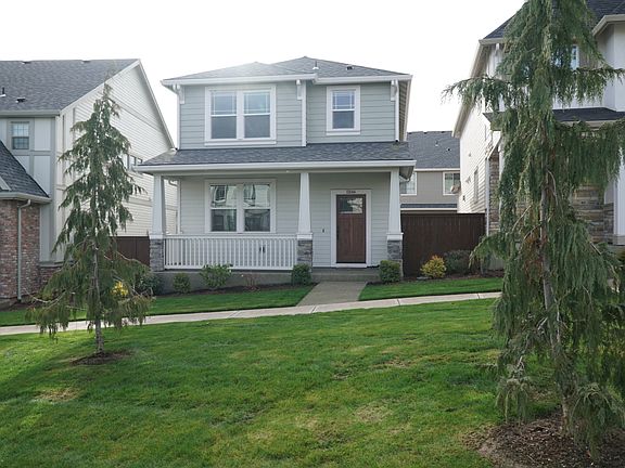 View from sidewalk
