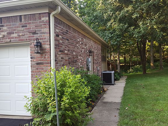 All brick on private lot!