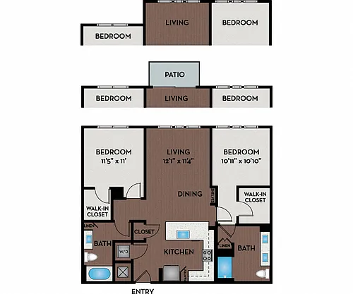 Floor plan 22W8 - Income Limits Apply