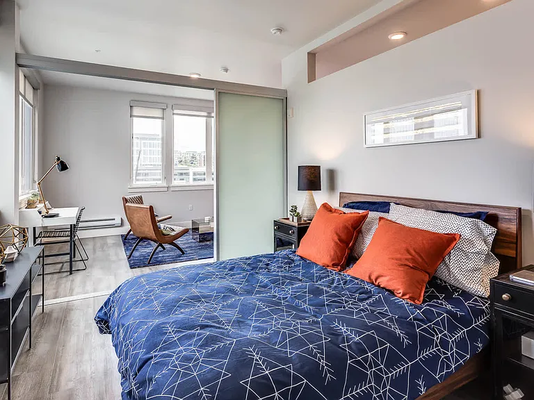 Bedroom with Hard Surface Flooring